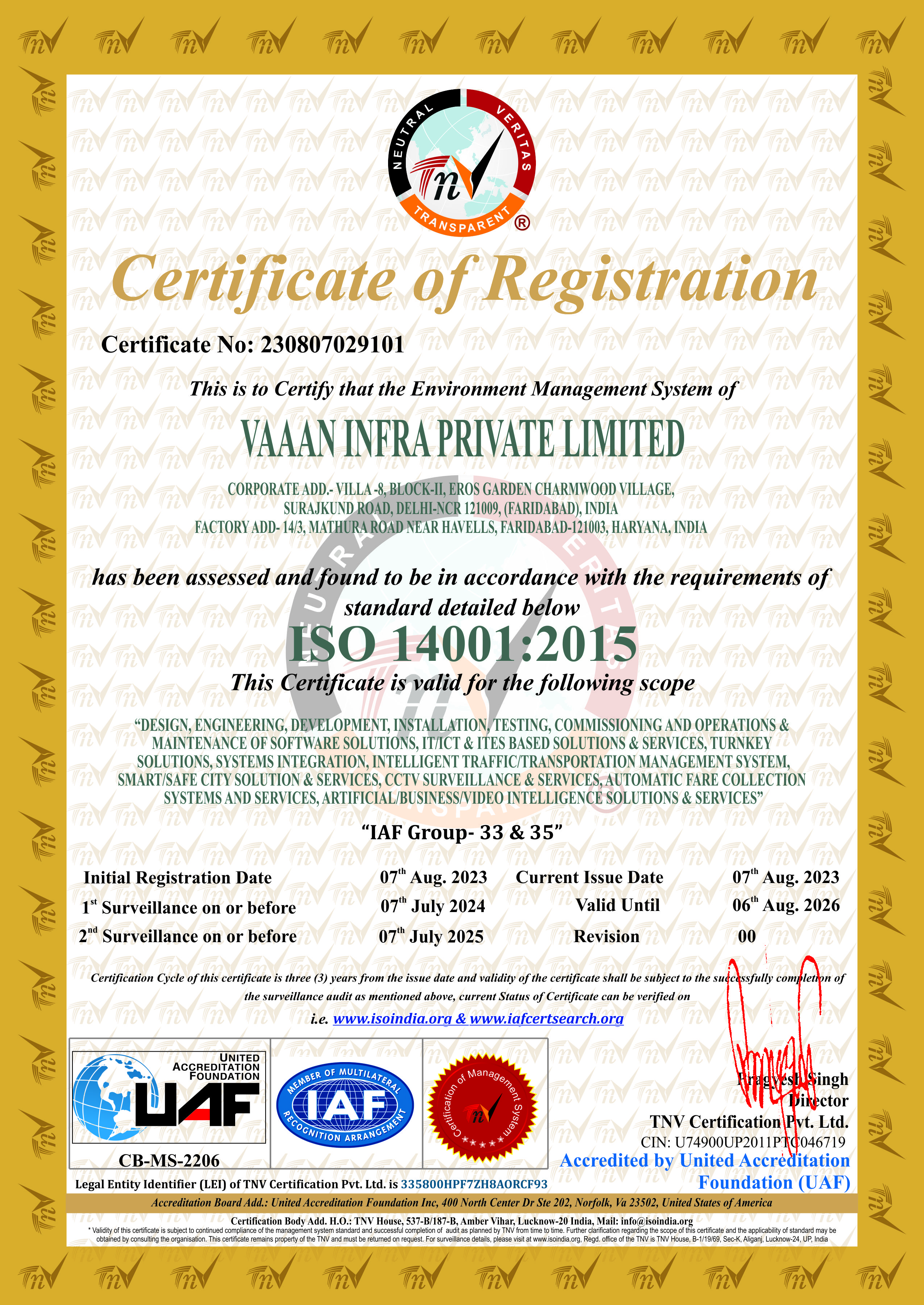 ISO 14001: 2015
